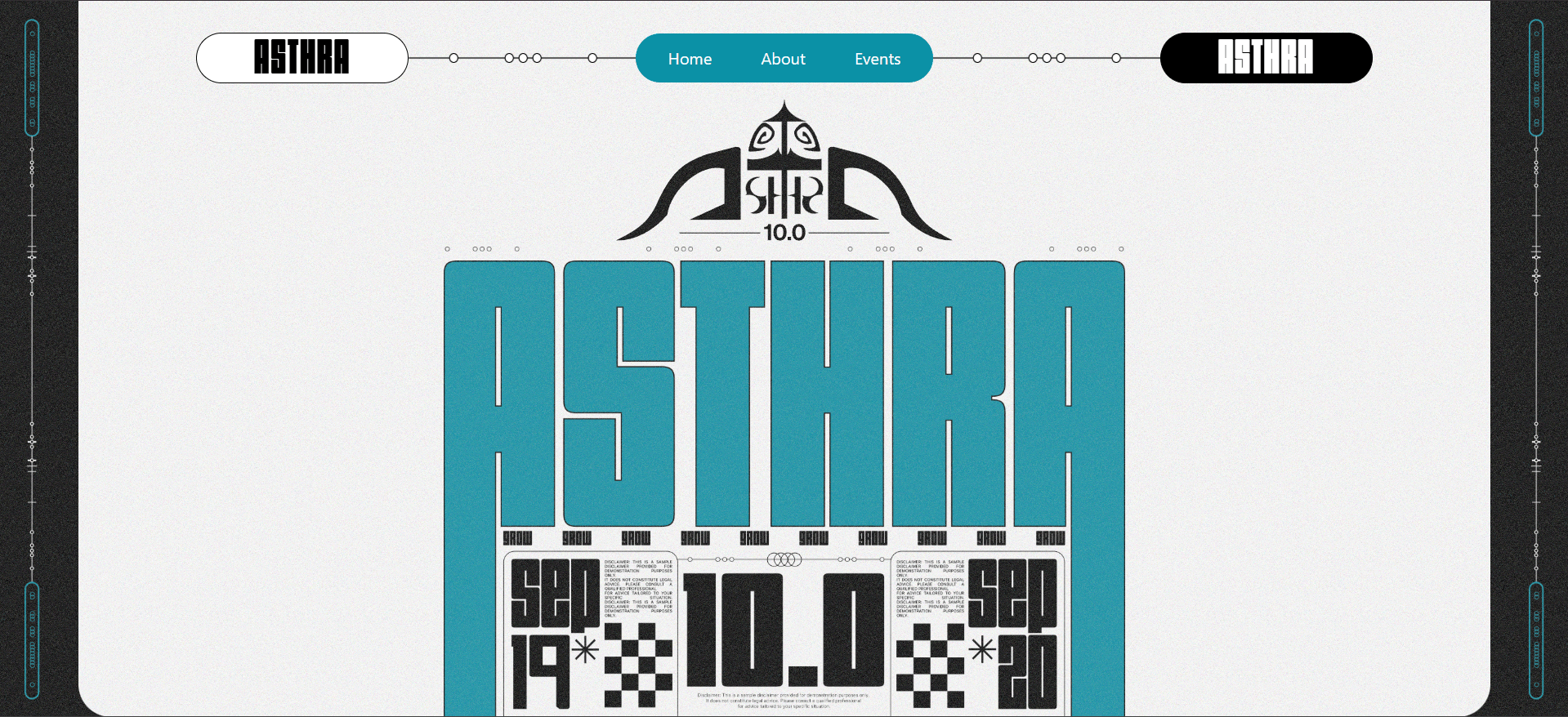 Asthra Techfest Website