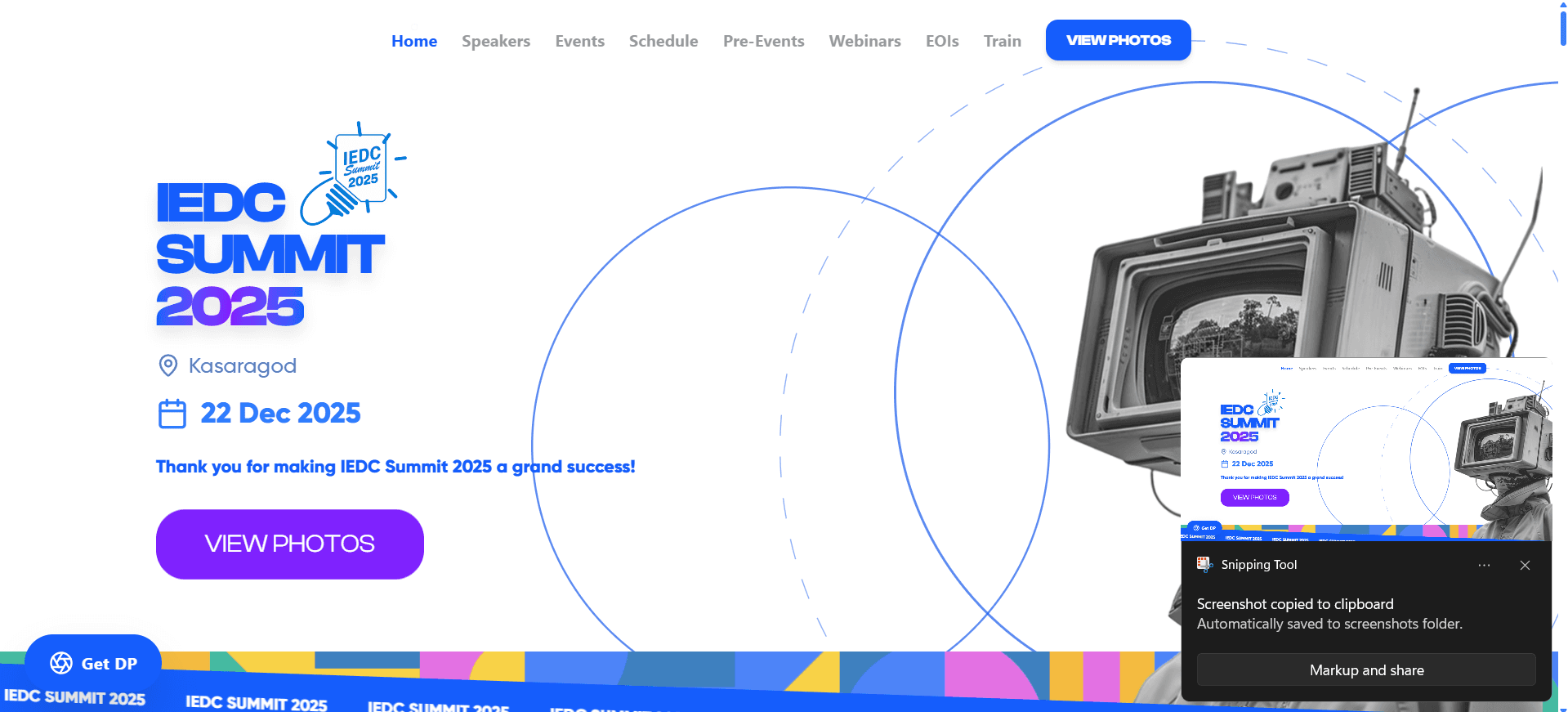 IEDC Summit 2025 Website