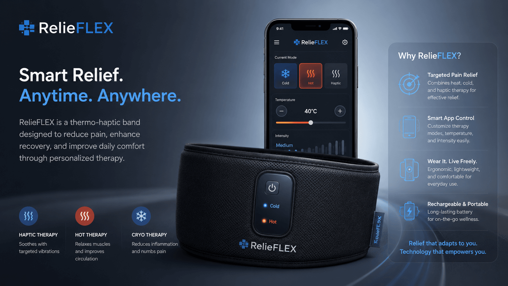 ReliefLex Smart Wearable
